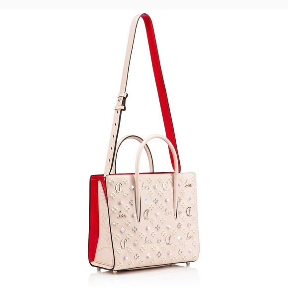 Christian Louboutin Authentic Paloma Medium Tote - Leche Biege - Picture 16 of 16